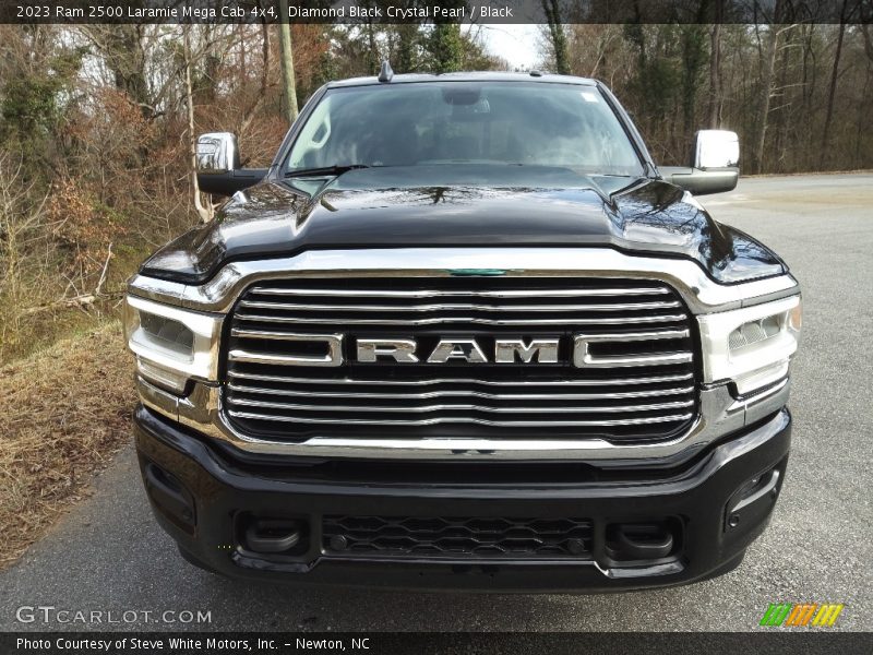 Diamond Black Crystal Pearl / Black 2023 Ram 2500 Laramie Mega Cab 4x4