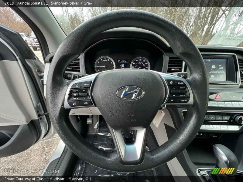 Symphony Silver / Gray 2019 Hyundai Sonata SE