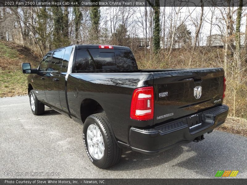 Diamond Black Crystal Pearl / Black 2023 Ram 2500 Laramie Mega Cab 4x4