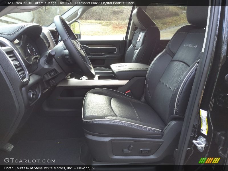 Front Seat of 2023 2500 Laramie Mega Cab 4x4