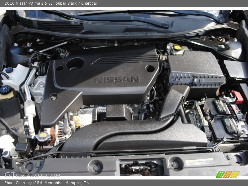 Super Black / Charcoal 2016 Nissan Altima 2.5 SL