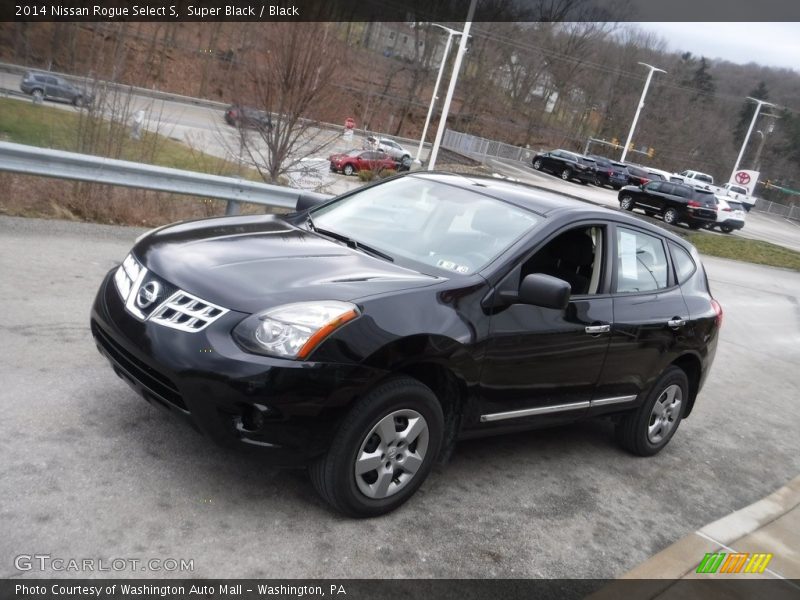 Super Black / Black 2014 Nissan Rogue Select S