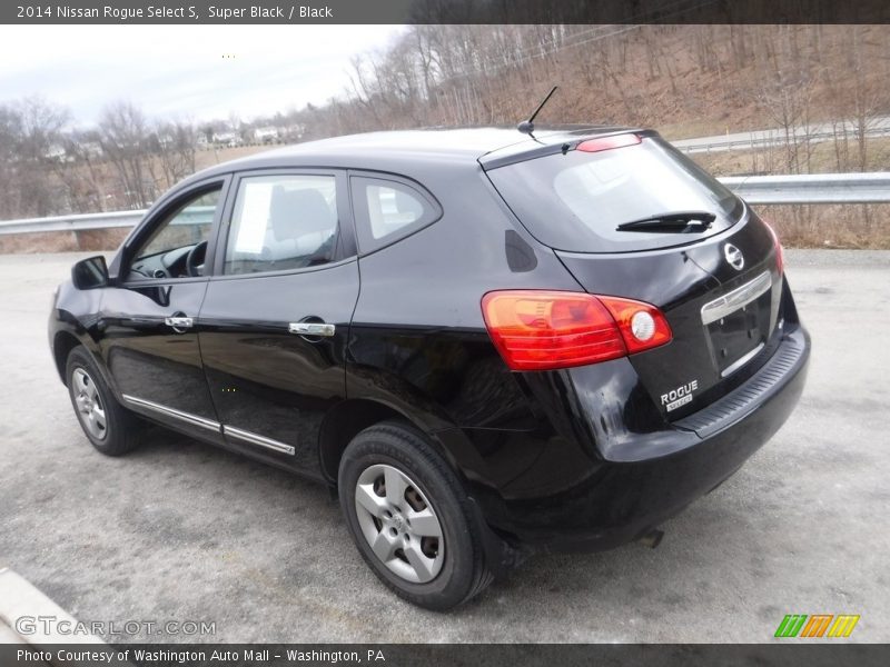 Super Black / Black 2014 Nissan Rogue Select S