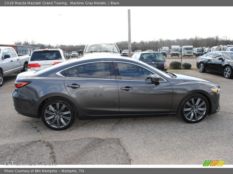 Machine Gray Metallic / Black 2018 Mazda Mazda6 Grand Touring