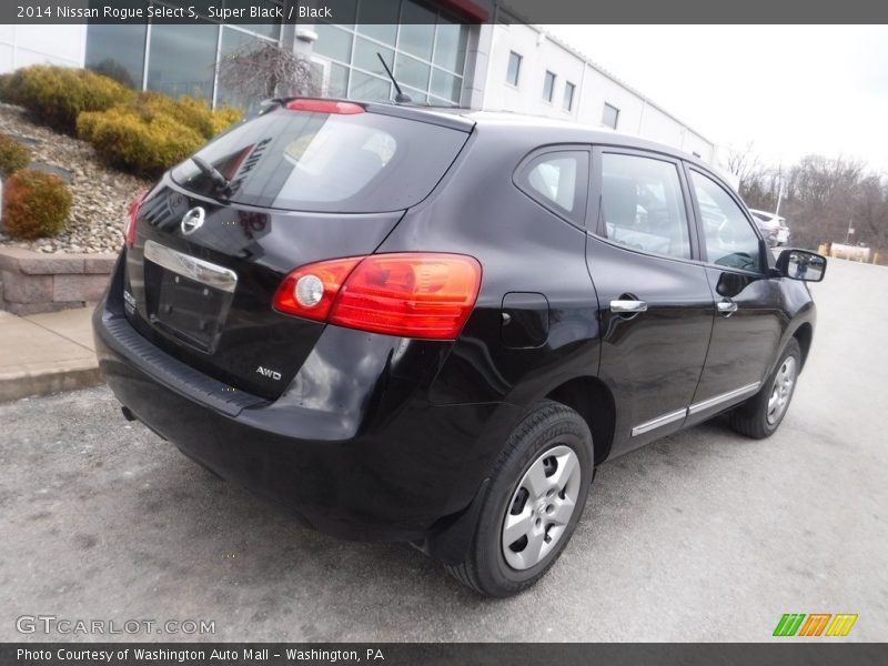 Super Black / Black 2014 Nissan Rogue Select S