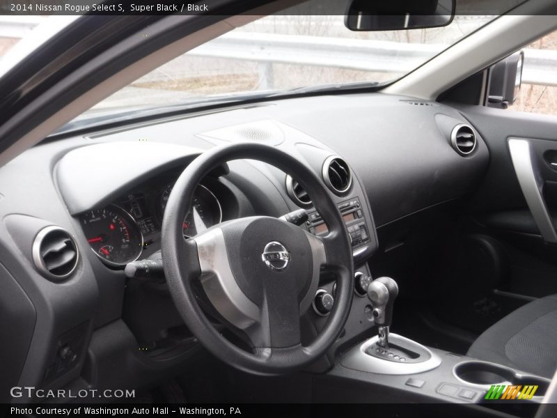 Super Black / Black 2014 Nissan Rogue Select S