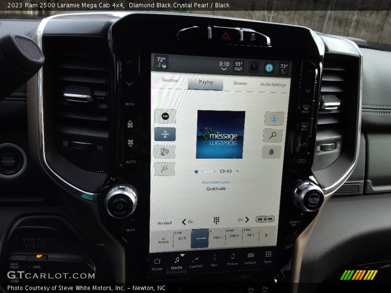Controls of 2023 2500 Laramie Mega Cab 4x4