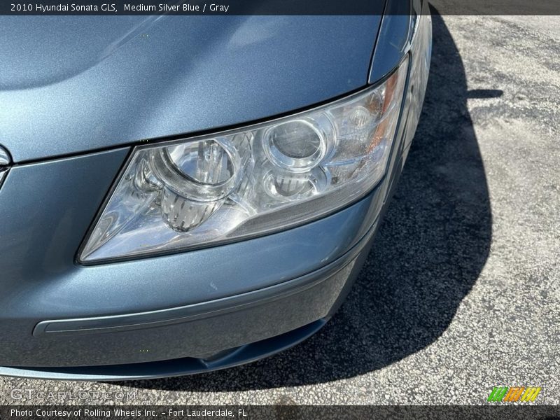 Medium Silver Blue / Gray 2010 Hyundai Sonata GLS
