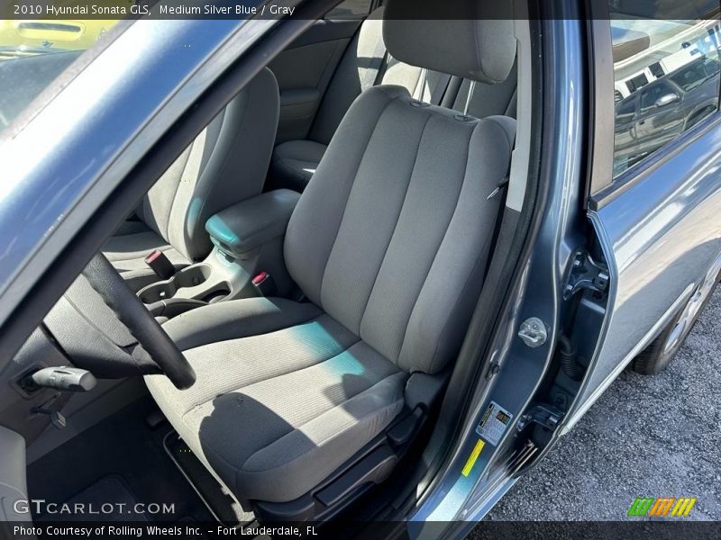 Medium Silver Blue / Gray 2010 Hyundai Sonata GLS