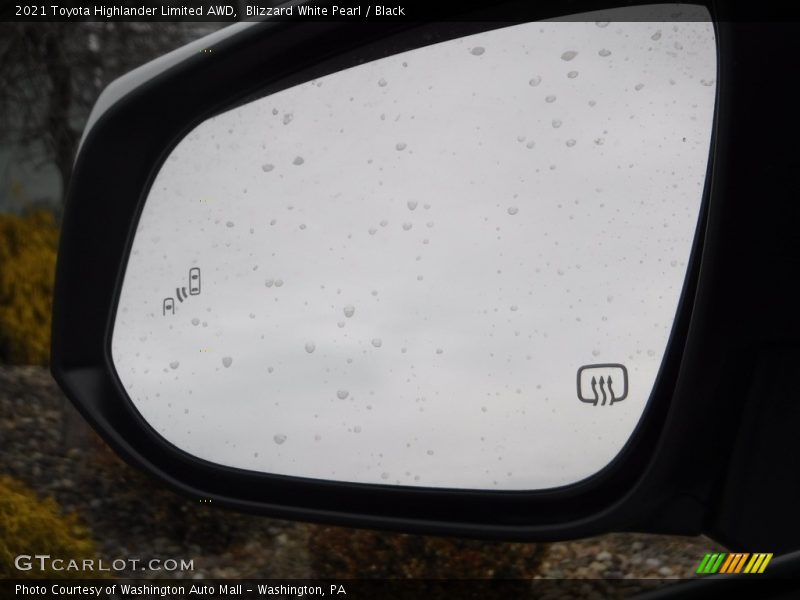 Blizzard White Pearl / Black 2021 Toyota Highlander Limited AWD