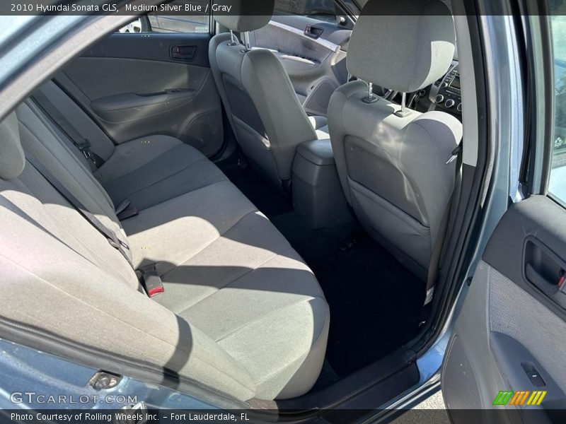 Medium Silver Blue / Gray 2010 Hyundai Sonata GLS