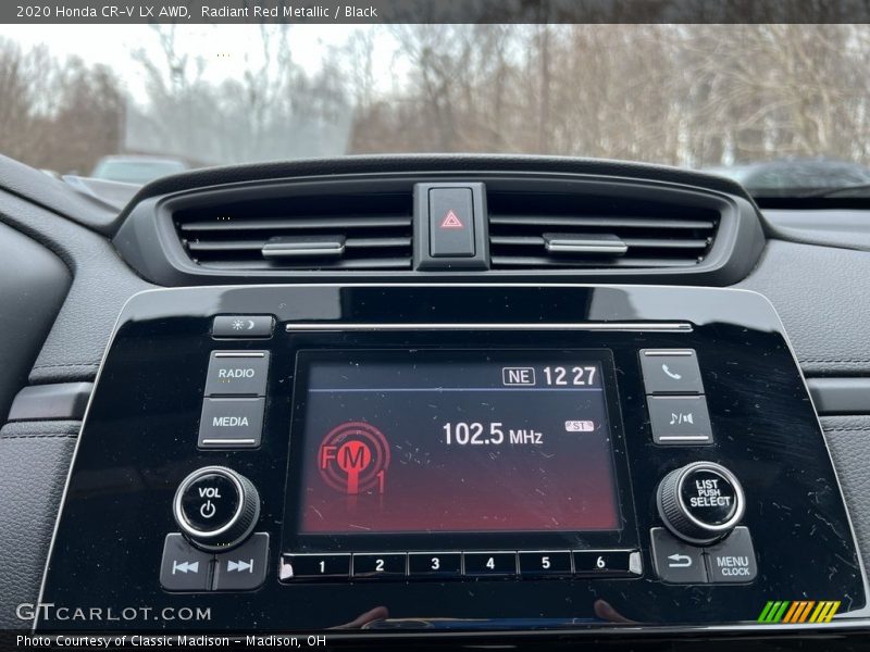 Radiant Red Metallic / Black 2020 Honda CR-V LX AWD