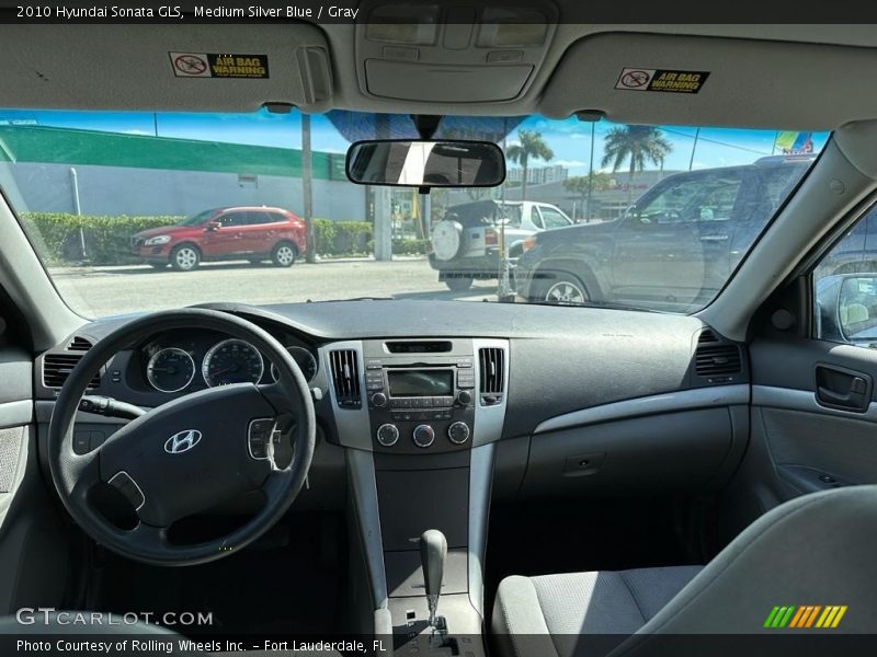 Medium Silver Blue / Gray 2010 Hyundai Sonata GLS