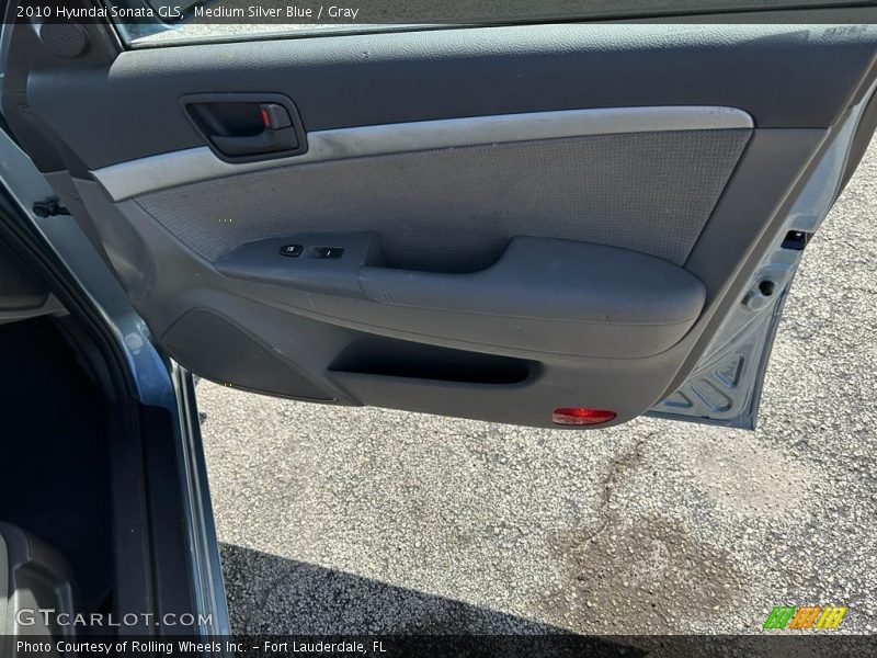 Medium Silver Blue / Gray 2010 Hyundai Sonata GLS