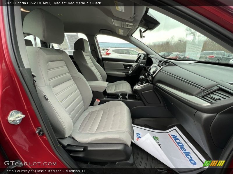 Radiant Red Metallic / Black 2020 Honda CR-V LX AWD