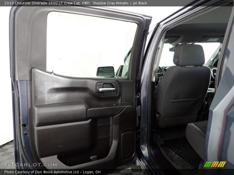 Shadow Gray Metallic / Jet Black 2019 Chevrolet Silverado 1500 LT Crew Cab 4WD