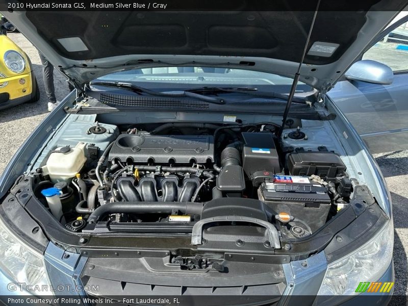 Medium Silver Blue / Gray 2010 Hyundai Sonata GLS