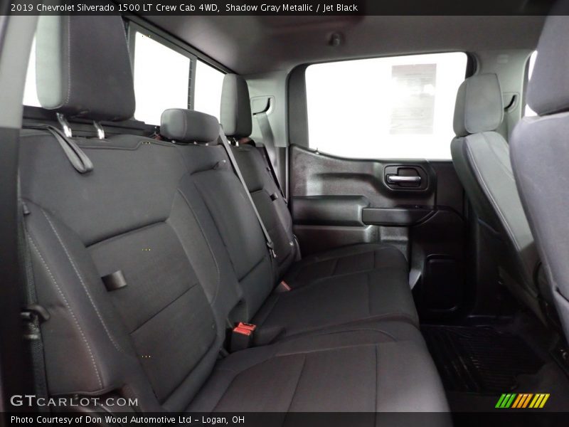 Shadow Gray Metallic / Jet Black 2019 Chevrolet Silverado 1500 LT Crew Cab 4WD
