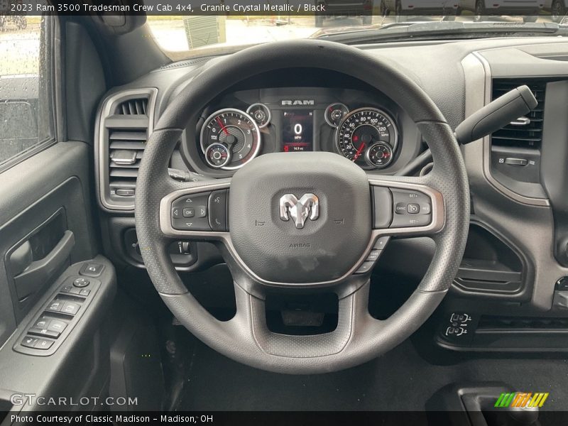  2023 3500 Tradesman Crew Cab 4x4 Steering Wheel