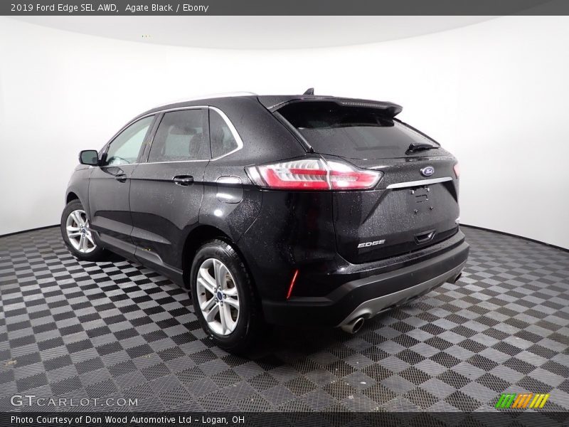 Agate Black / Ebony 2019 Ford Edge SEL AWD