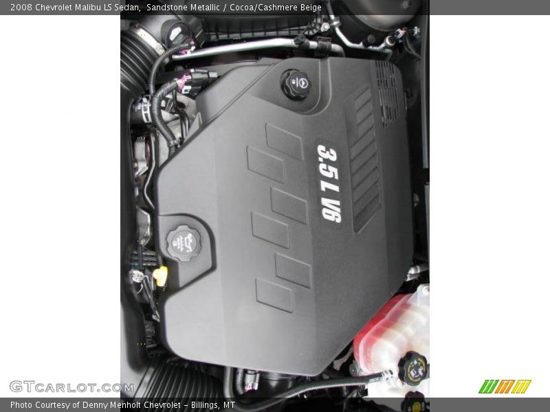 Sandstone Metallic / Cocoa/Cashmere Beige 2008 Chevrolet Malibu LS Sedan
