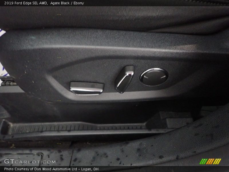 Agate Black / Ebony 2019 Ford Edge SEL AWD