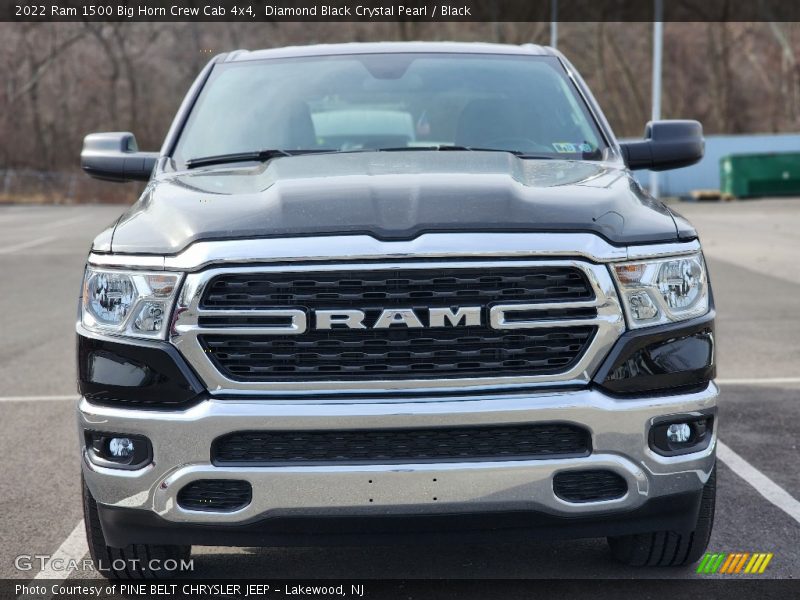 Diamond Black Crystal Pearl / Black 2022 Ram 1500 Big Horn Crew Cab 4x4
