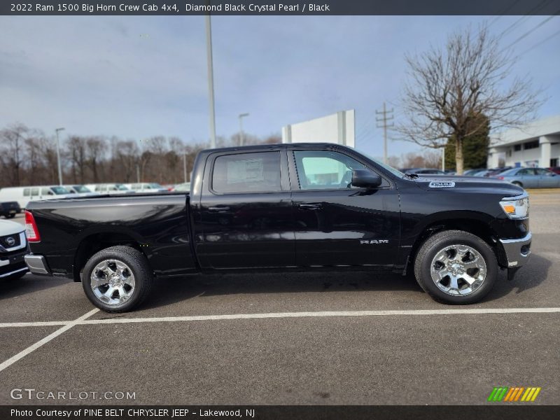 Diamond Black Crystal Pearl / Black 2022 Ram 1500 Big Horn Crew Cab 4x4