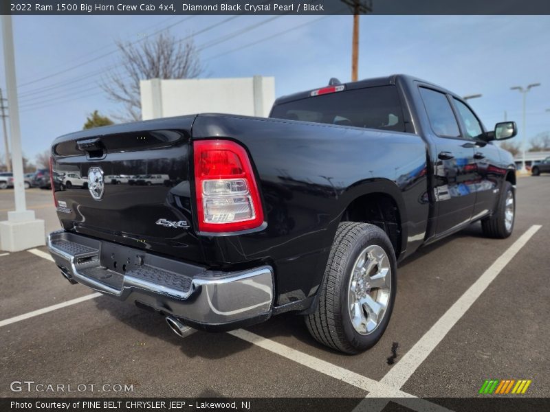 Diamond Black Crystal Pearl / Black 2022 Ram 1500 Big Horn Crew Cab 4x4