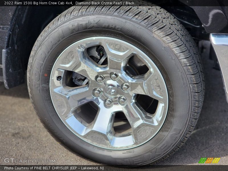 Diamond Black Crystal Pearl / Black 2022 Ram 1500 Big Horn Crew Cab 4x4