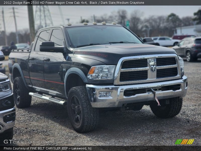 Black / Dark Slate/Medium Graystone 2012 Dodge Ram 2500 HD Power Wagon Crew Cab 4x4