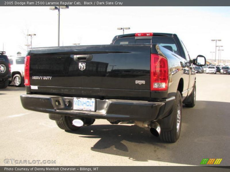 Black / Dark Slate Gray 2005 Dodge Ram 2500 Laramie Regular Cab