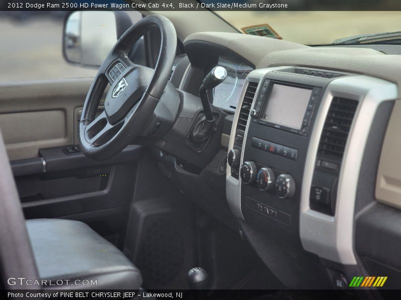 Black / Dark Slate/Medium Graystone 2012 Dodge Ram 2500 HD Power Wagon Crew Cab 4x4