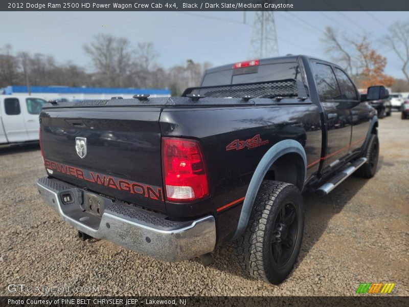 Black / Dark Slate/Medium Graystone 2012 Dodge Ram 2500 HD Power Wagon Crew Cab 4x4