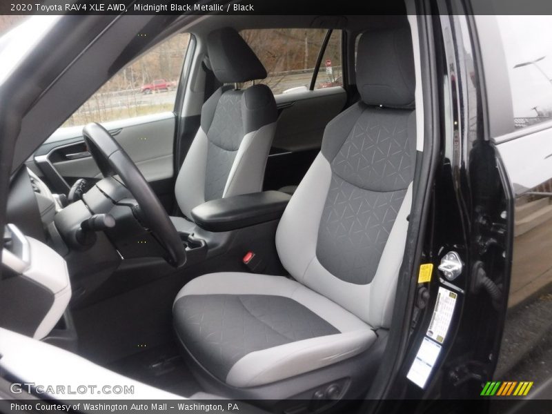 Midnight Black Metallic / Black 2020 Toyota RAV4 XLE AWD
