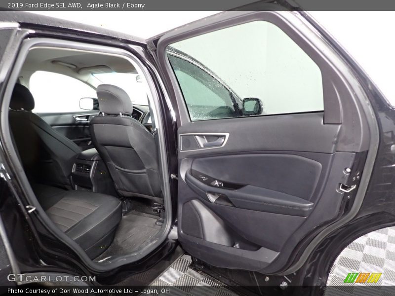 Agate Black / Ebony 2019 Ford Edge SEL AWD