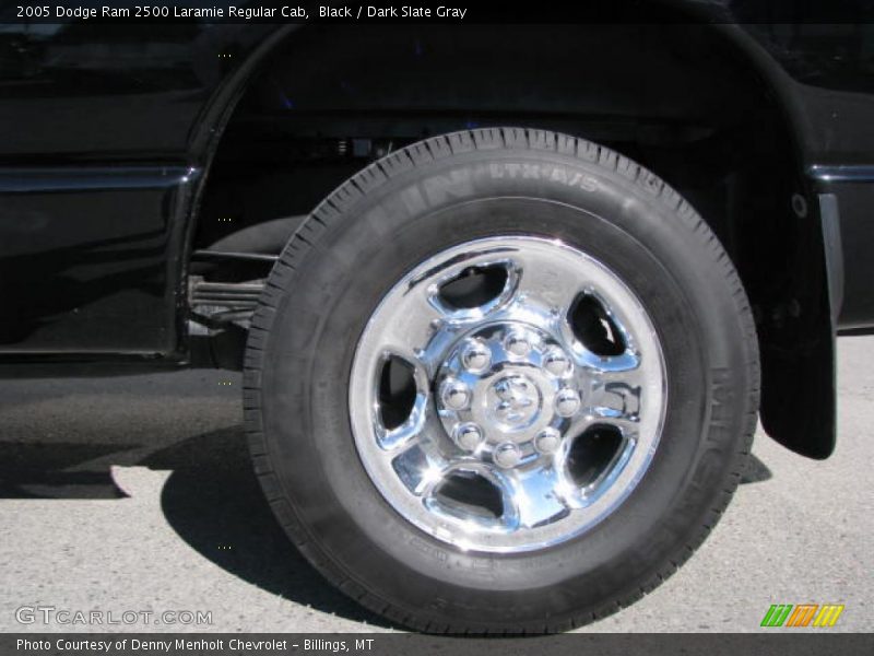 Black / Dark Slate Gray 2005 Dodge Ram 2500 Laramie Regular Cab