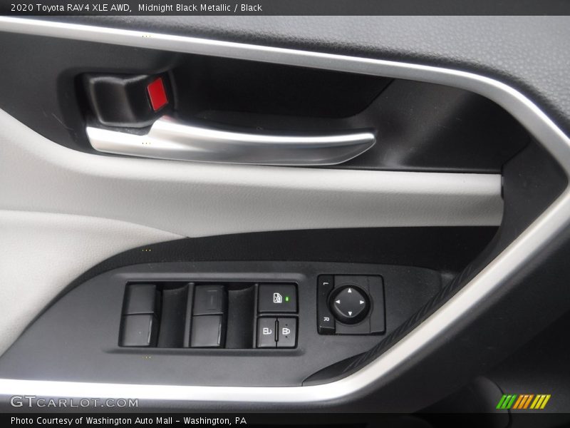 Midnight Black Metallic / Black 2020 Toyota RAV4 XLE AWD