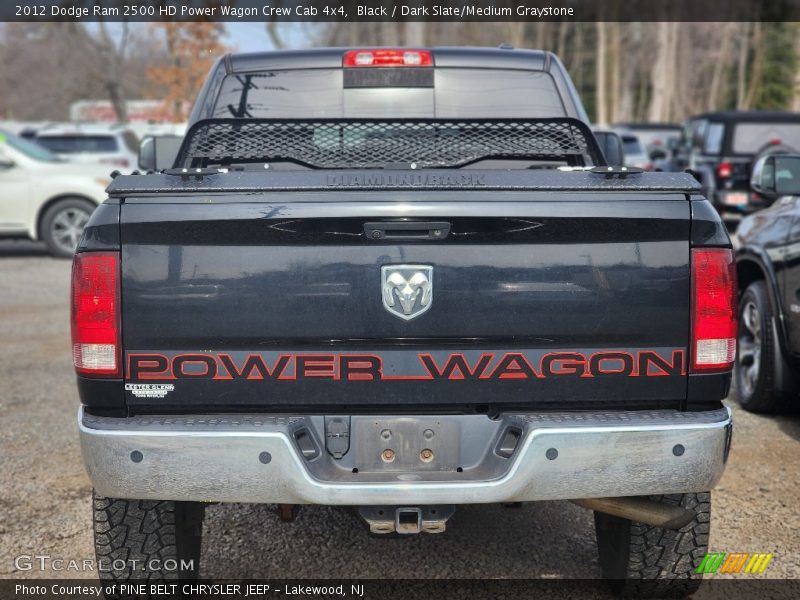 Black / Dark Slate/Medium Graystone 2012 Dodge Ram 2500 HD Power Wagon Crew Cab 4x4