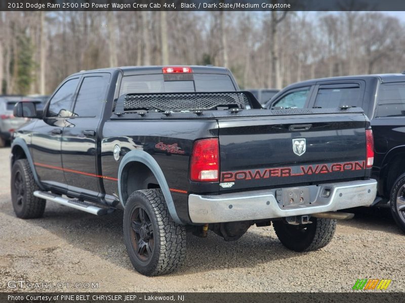 Black / Dark Slate/Medium Graystone 2012 Dodge Ram 2500 HD Power Wagon Crew Cab 4x4