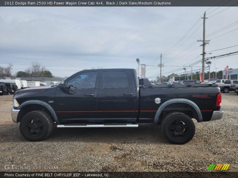 Black / Dark Slate/Medium Graystone 2012 Dodge Ram 2500 HD Power Wagon Crew Cab 4x4