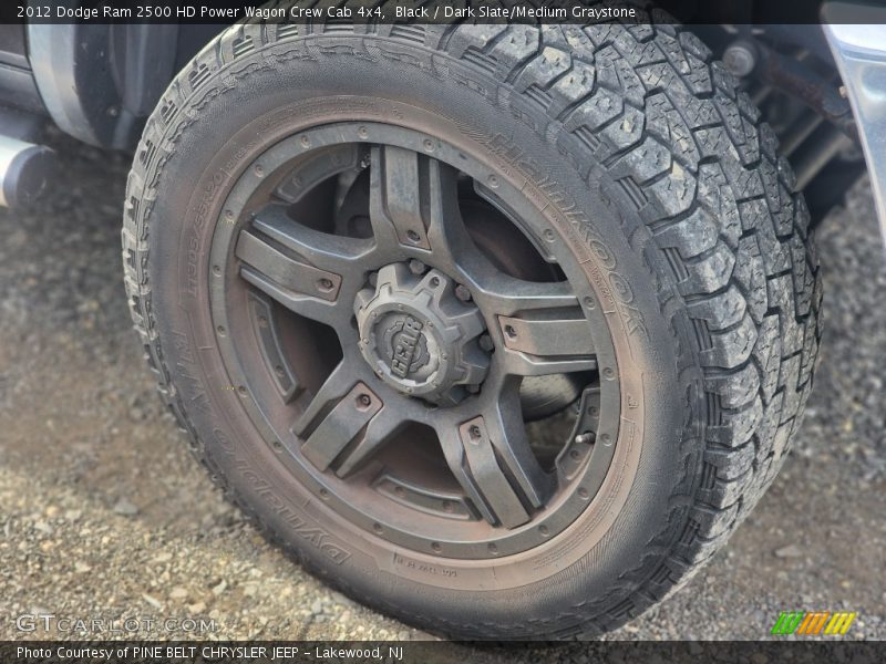 Black / Dark Slate/Medium Graystone 2012 Dodge Ram 2500 HD Power Wagon Crew Cab 4x4
