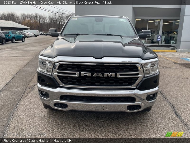 Diamond Black Crystal Pearl / Black 2023 Ram 1500 Big Horn Crew Cab 4x4