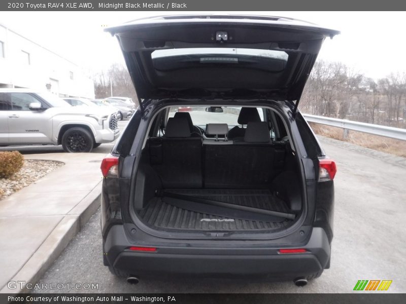 Midnight Black Metallic / Black 2020 Toyota RAV4 XLE AWD