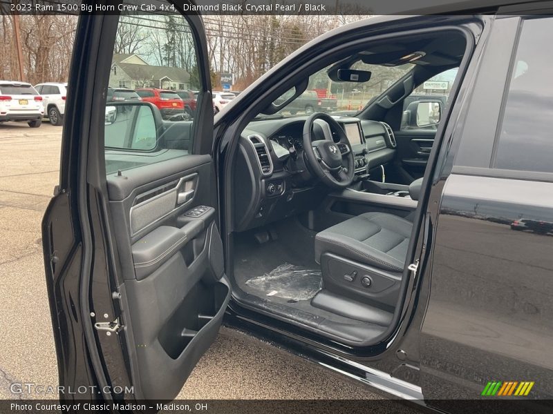 Diamond Black Crystal Pearl / Black 2023 Ram 1500 Big Horn Crew Cab 4x4