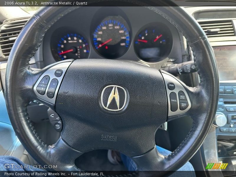 Anthracite Metallic / Quartz 2006 Acura TL 3.2