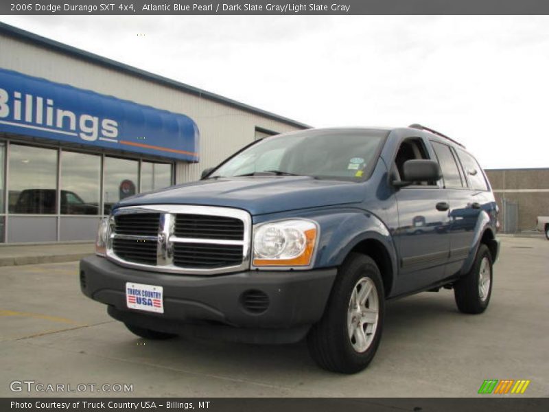 Atlantic Blue Pearl / Dark Slate Gray/Light Slate Gray 2006 Dodge Durango SXT 4x4