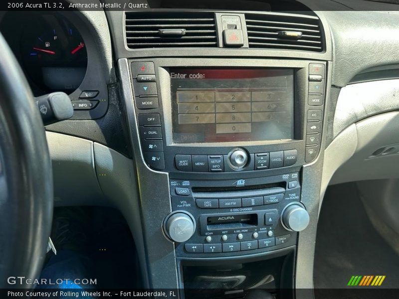 Anthracite Metallic / Quartz 2006 Acura TL 3.2