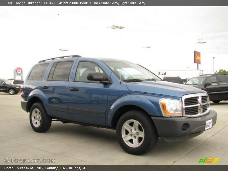 Atlantic Blue Pearl / Dark Slate Gray/Light Slate Gray 2006 Dodge Durango SXT 4x4