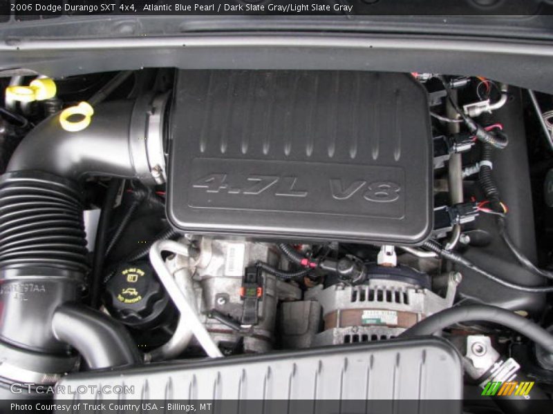 Atlantic Blue Pearl / Dark Slate Gray/Light Slate Gray 2006 Dodge Durango SXT 4x4
